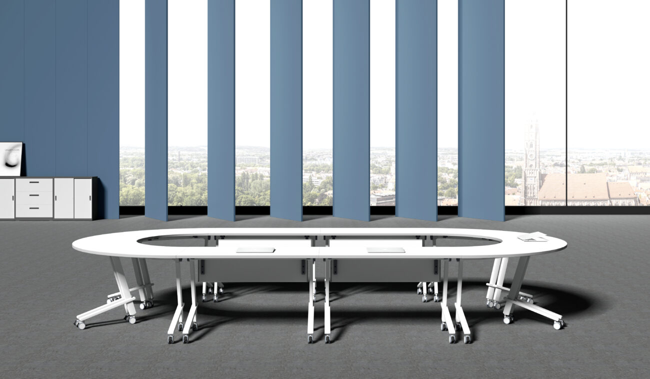 WINDY Folding Table – Training Table – Flip Top Table – Cavastar